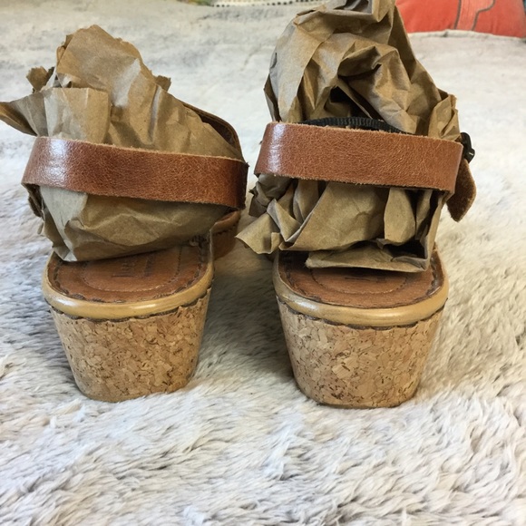 Josef Siebel Kira buckle strap wedge sandals 8.5 - Picture 5 of 11